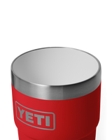 Rambler 8oz Stackable Tumbler with DuraSip™ Ceramic Lining in Rescue Red