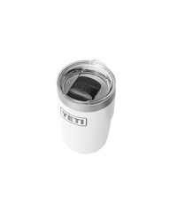 Rambler 8oz Stackable Tumbler with DuraSip™ Ceramic Lining in White