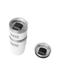 Rambler 8oz Stackable Tumbler with DuraSip™ Ceramic Lining in White