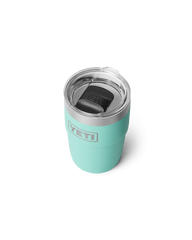 Rambler 8oz Stackable Tumbler with DuraSip™ Ceramic Lining in Seafoam
