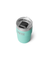 Rambler 8oz Stackable Tumbler with DuraSip™ Ceramic Lining in Seafoam