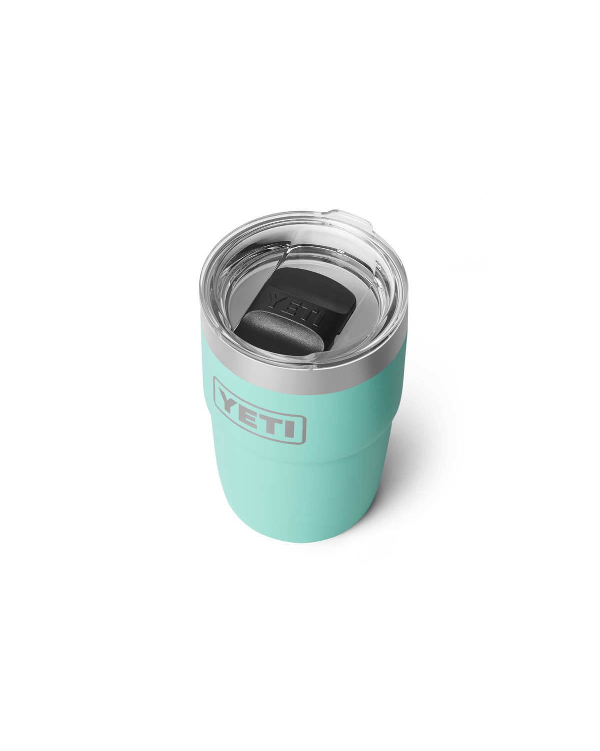 Rambler 8oz Stackable Tumbler with DuraSip™ Ceramic Lining in Seafoam