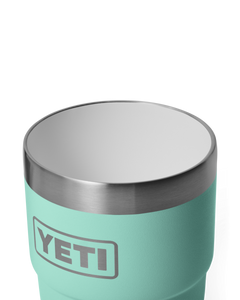 Rambler 8oz Stackable Tumbler with DuraSip™ Ceramic Lining in Seafoam