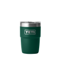 Rambler 8oz Stackable Tumbler with DuraSip™ Ceramic Lining in Black Forest Green