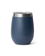 Rambler 10oz Wine Tumbler with Durasip™ Ceramic Lining in Navy