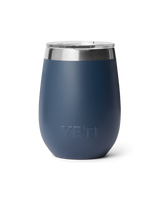 Rambler 10oz Wine Tumbler with Durasip™ Ceramic Lining in Navy