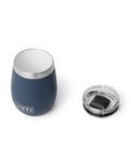 Rambler 10oz Wine Tumbler with Durasip™ Ceramic Lining in Navy