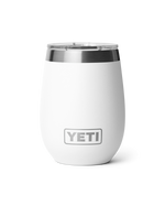 Rambler 10oz Wine Tumbler with Durasip™ Ceramic Lining in White