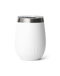 Rambler 10oz Wine Tumbler with Durasip™ Ceramic Lining in White