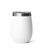 Rambler 10oz Wine Tumbler with Durasip™ Ceramic Lining in White