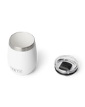 Rambler 10oz Wine Tumbler with Durasip™ Ceramic Lining in White