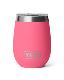 Rambler 10oz Wine Tumbler with Durasip™ Ceramic Lining in Tropical Pink