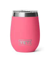 Rambler 10oz Wine Tumbler with Durasip™ Ceramic Lining in Tropical Pink