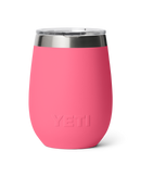 Rambler 10oz Wine Tumbler with Durasip™ Ceramic Lining in Tropical Pink