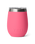 Rambler 10oz Wine Tumbler with Durasip™ Ceramic Lining in Tropical Pink