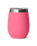 Rambler 10oz Wine Tumbler with Durasip™ Ceramic Lining in Tropical Pink