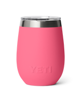 Rambler 10oz Wine Tumbler with Durasip™ Ceramic Lining in Tropical Pink