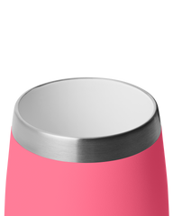 Rambler 10oz Wine Tumbler with Durasip™ Ceramic Lining in Tropical Pink