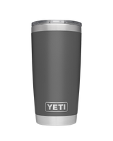 The Yeti Rambler 20oz Tumbler in Charcoal