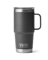 The Yeti Rambler 20oz Travel Mug in Charcoal