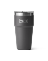 Rambler 20oz Stackable Cup in Charcoal