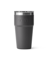 Rambler 20oz Stackable Cup in Charcoal