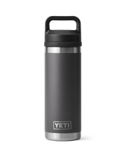 The Yeti Rambler 18oz Bottle with Chug Cap in Charcoal