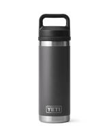 The Yeti Rambler 18oz Bottle with Chug Cap in Charcoal