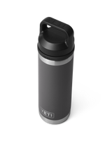 The Yeti Rambler 18oz Bottle with Chug Cap in Charcoal