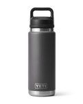 The Yeti Rambler 26oz Bottle with Chug Cap in Charcoal