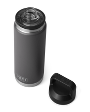 The Yeti Rambler 26oz Bottle with Chug Cap in Charcoal