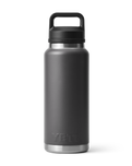 The Yeti Rambler 36oz Bottle with Chug Cap in Charcoal