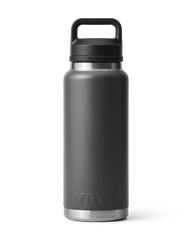 The Yeti Rambler 36oz Bottle with Chug Cap in Charcoal