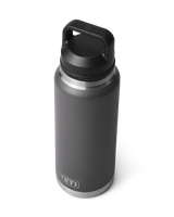 The Yeti Rambler 36oz Bottle with Chug Cap in Charcoal