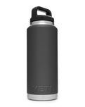 The Yeti Rambler 36oz Bottle with Chug Cap in Charcoal