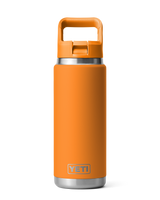 The Yeti Rambler 26oz Bottle with Straw Cap in King Crab