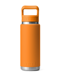 The Yeti Rambler 26oz Bottle with Straw Cap in King Crab