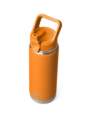 The Yeti Rambler 26oz Bottle with Straw Cap in King Crab