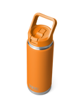 The Yeti Rambler 26oz Bottle with Straw Cap in King Crab