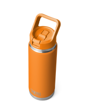 The Yeti Rambler 26oz Bottle with Straw Cap in King Crab
