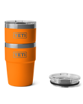 The Yeti Rambler 16oz Stackable Cup in King Crab