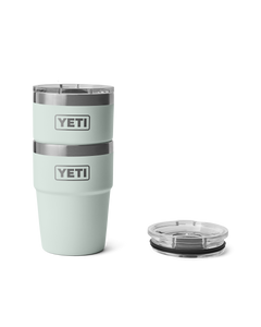 The Yeti Rambler 16oz Stackable Cup in Ridgeline