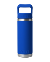Rambler 18oz Bottle with Straw Cap in Royal Blue