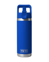 Rambler 18oz Bottle with Straw Cap in Royal Blue