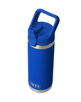 Rambler 18oz Bottle with Straw Cap in Royal Blue