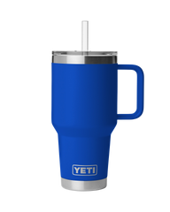 Rambler 35oz Straw Mug in Royal Blue