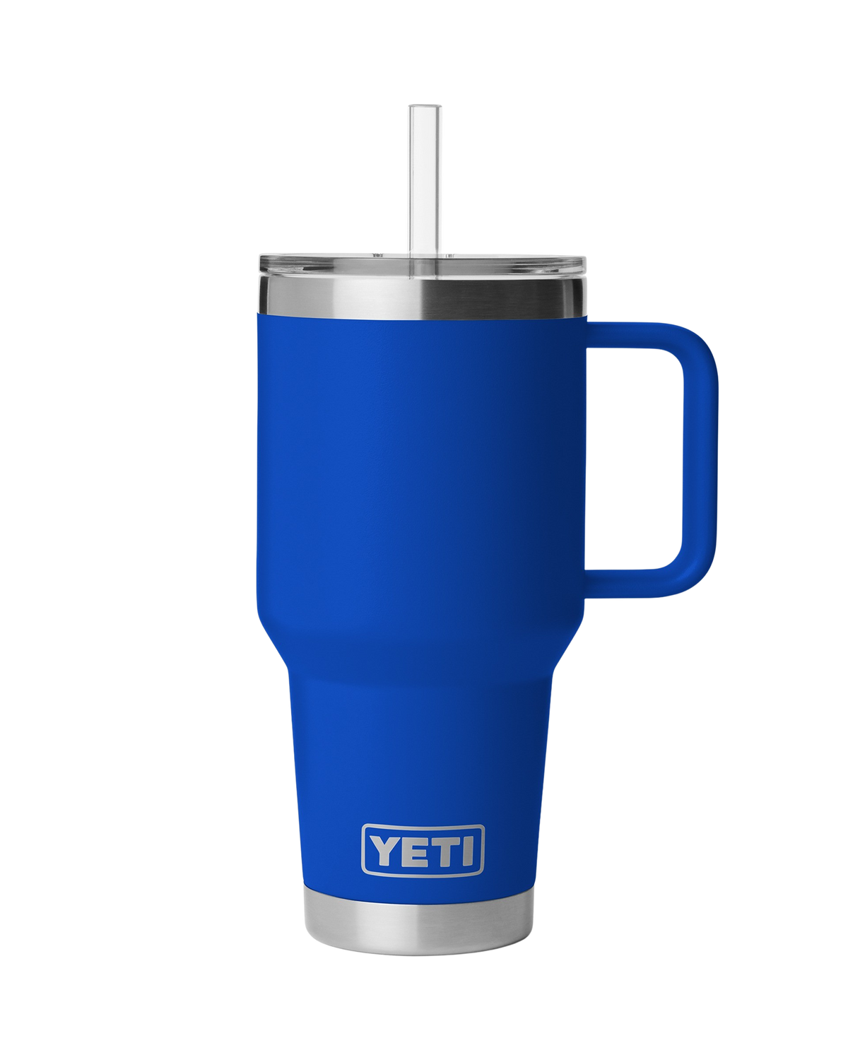Rambler 35oz Straw Mug in Royal Blue