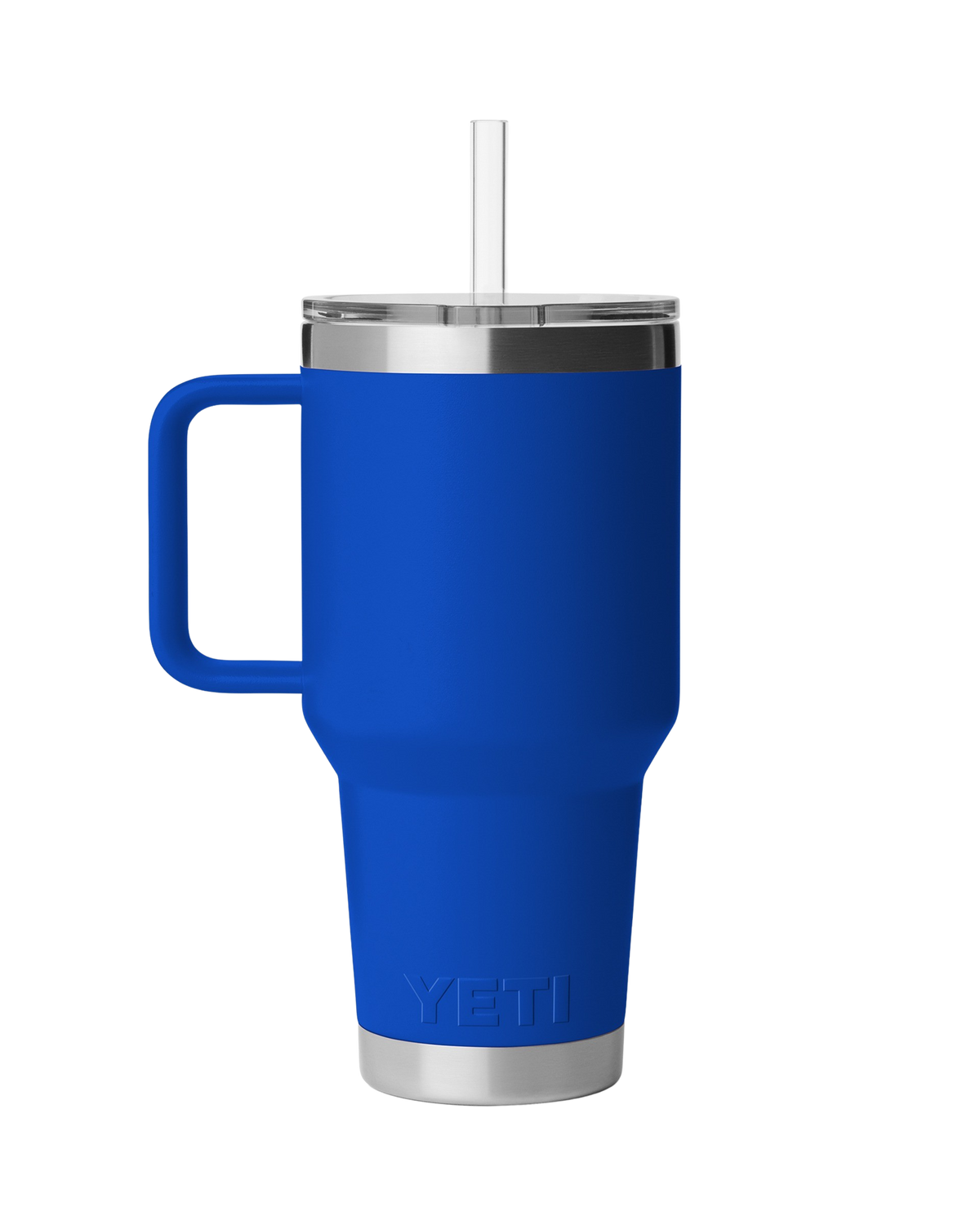 Rambler 35oz Straw Mug in Royal Blue