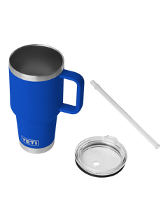 Rambler 35oz Straw Mug in Royal Blue