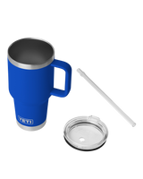 Rambler 35oz Straw Mug in Royal Blue